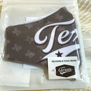 TEXAS face mask - nwt adult size